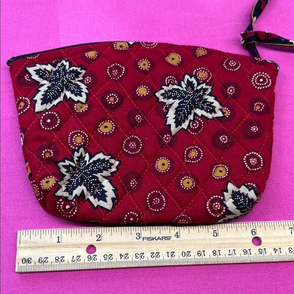 Vera Bradley Red Coin Cosmetic Bag - Picture 3 of 5